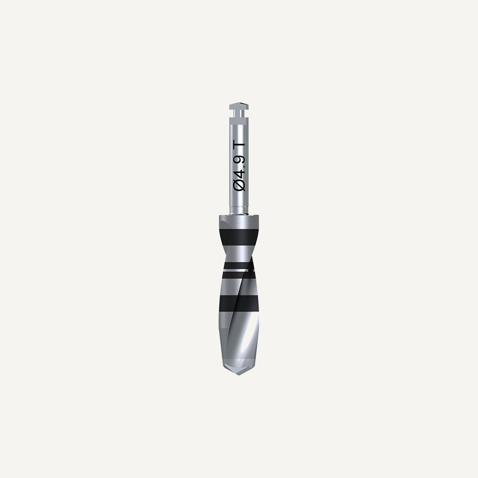 Twist Drill, Tapered ∅4.9 - 7 - 17 mm